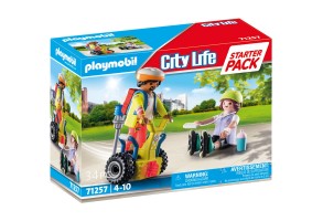 Playmobil - Стартов пакет: Спасяване със самобалансиращ се скутер