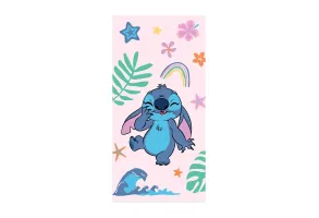 Плажна хавлия Stitch Rainbow, 70x140 см, 100% памук