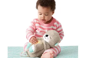 Плюшена дишаща видра Fisher Price - 9