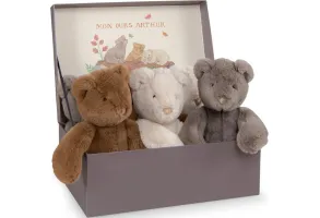 Плюшена играчка Moulin Roty - Мече, бяло, 34 cm - 2
