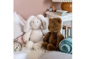Плюшена играчка Moulin Roty - Мече, кафяво, 34 cm - 4