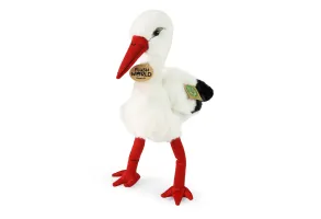 Плюшена играчка Щъркел, 32 см., серия PLUSH WORLD