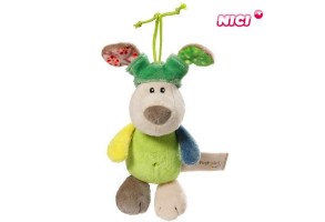 Плюшено куче с връвка Fino 15 см 