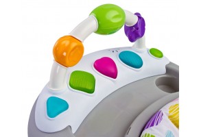 Проходилка, Бънджи  и Уокър Bounce Сив цвят Caretero Toyz - 4