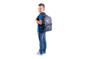 Pulse Раница Junior Speed, сиво-синя - 3