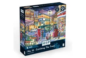 Пъзел 1000 части - Да хванем трамвая  - The House of Puzzles