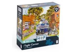 Пъзел 500 части - Тесен завой - The House of Puzzles