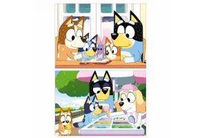 Пъзел, Educa, Bluey в куфарче, 2 х 48 части - 2