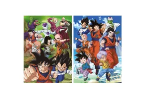 Пъзел, Educa, Dragon Ball 2 в 1, 2 х 500 части - 2