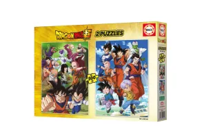 Пъзел, Educa, Dragon Ball 2 в 1, 2 х 500 части - 3