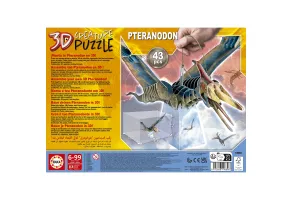 Пъзел, Educa, Птеранодон 3D, 43 части - 2