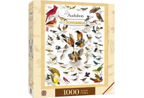 Пъзел Master Pieces от 1000 части - Птички