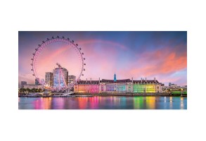 Пъзел Ravensburger панорама 2000 ел. - Прекрасен Лондон - 2