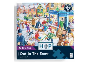 Пъзел с едри части 250 - Навън в снега - The House of Puzzles