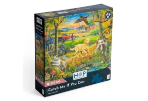 Пъзел с едри части 500 - Хвани ме ако можеш - The House of Puzzles