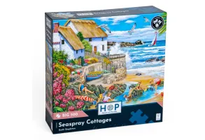 Пъзел с едри части 500- Крайморски къщички - The House of Puzzles