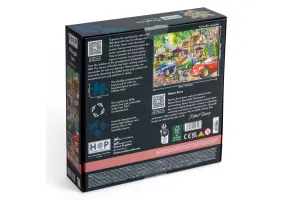 Пъзел с едри части 500 - При ралото - The House of Puzzles - 4