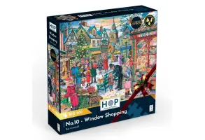 Пъзел с едри части 500 - Разглеждане на витрини - The House of Puzzles