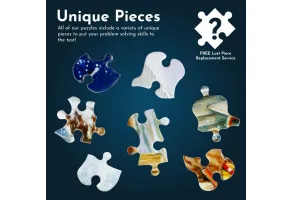 Пъзел с едри части 500 - Зимни птици – The House of Puzzles - 4