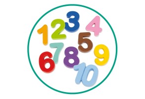 Пъзел за броене. Къщички - 5
