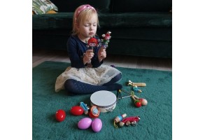 Раница с музикални инструменти за деца - Kruzzel - 6