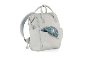 Раница за бебешки принадлежности KinderKraft TREASUREPACK, светло сива - 4