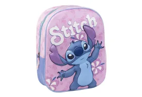Раница за детска градина 3D Stitch pink