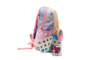 Раница за детска градина Pixie Crew Pink Glitternox - 7