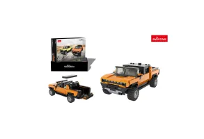 RASTAR Джип Hummer EV Bricks за сглобяване 1:30 Оранжев