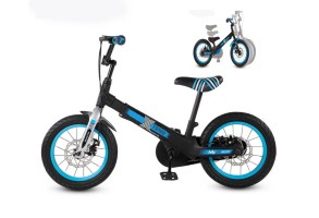 Разтегаем Велосипед smarTrike Xtend Mg+™ 3-в-1 - черен/син 