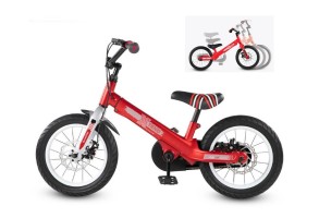 Разтегаем Велосипед smarTrike Xtend Mg+™  3-в-1 - червен 