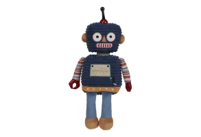 Робот, тъмно син, серия Wilberry Robots, 50 см.