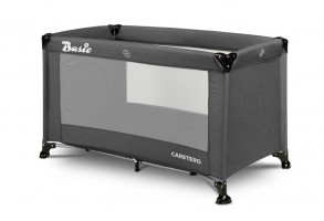Сгъваема кошара за пътуване 1 ниво Basic Graphite Caretero - 2