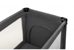 Сгъваема кошара за пътуване 1 ниво Basic Graphite Caretero - 4