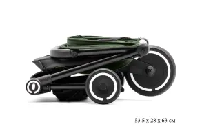 Сгъваема триколка 4в1 SmarTrike Traveler, олив - 6