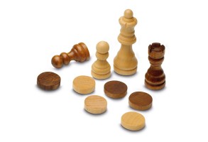 Шах, табла и дама 3 в 1 - 5