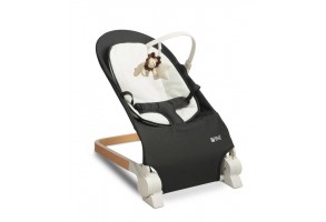 Шезлонг Bouncer Pine Black Caretero
