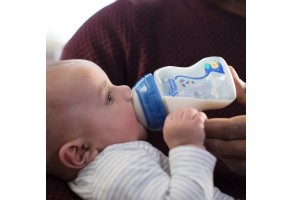 Шише за хранене Tommee Tippee Advanced Anti-colic, 260 мл, син слон - 2