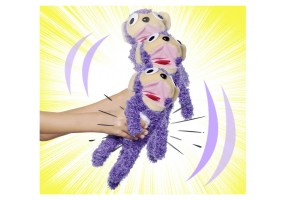 Simba - Интерактивна плюшена играчка ScreamerZ Маймуна - 5