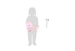 Small Foot Чанта с гримове, детска, 24 х 9 х 17 cm, 10 части - 5