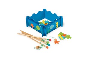 Small Foot Игра Млад рибар, дървена, 24 части