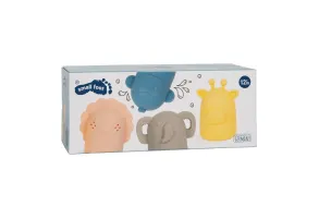 Small Foot Комплект играчки за баня, силиконови, 4 броя - 8