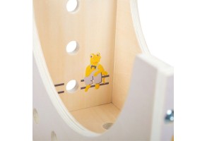 Small Foot Кутия с инструменти и мини работна маса 2 в 1, дървена - 5