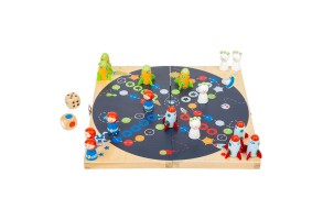 Small Foot Не се сърди, човече - Космос, дървено - 2