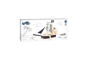 Small Foot Пиратски кораб, дървен, 77 х 18 х 58 cm - 12