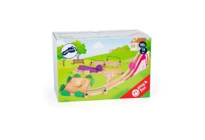 Small Foot Писта с топчета Детска площадка, дървена - 8