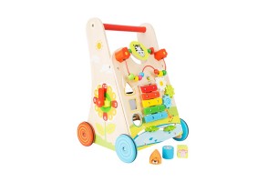 Small Foot Проходилка Flowery, детска, дървена, 34 х 32 х 48 cm