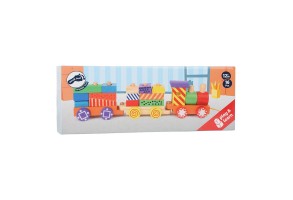 Small Foot Влакче, дървено, 16 части, 32 х 6 х 8 cm - 2