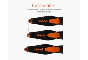 smarTrike - Детски разтегаем скутер Xtend, оранжев - 7