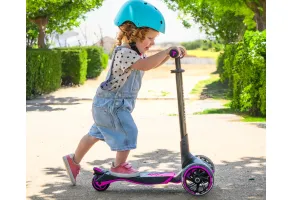 smarTrike - Детски разтегаем скутер Xtend, розов - 10